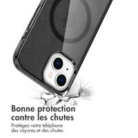 imoshion Coque Sparkle avec MagSafe iPhone 15 - Noir