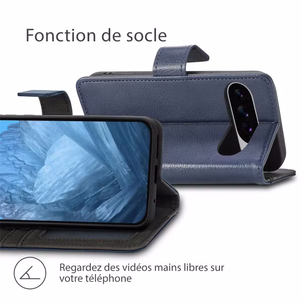 imoshion Étui de télephone portefeuille Google Pixel 10 / 10 Pro - Bleu foncé