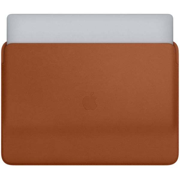 Apple ﻿Housse cuir Apple MacBook Pro 16 pouces - Saddle Brown