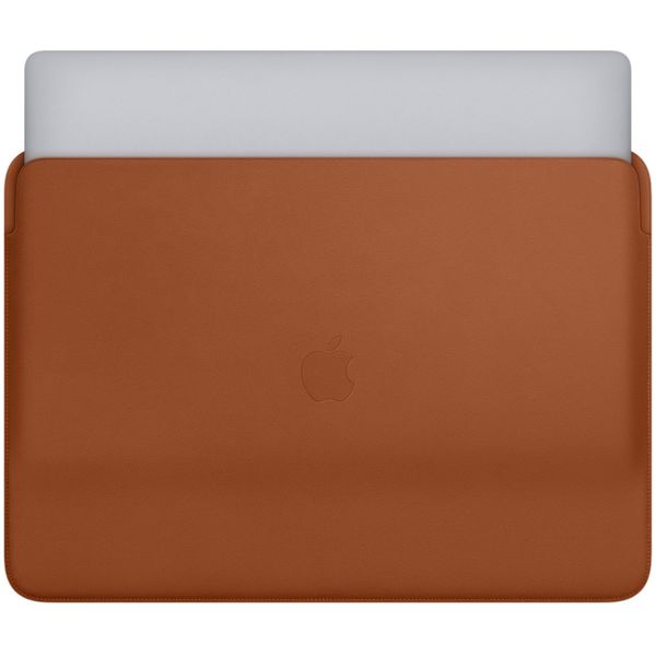 Apple ﻿Housse cuir MacBook Pro 16 pouces - Saddle Brown