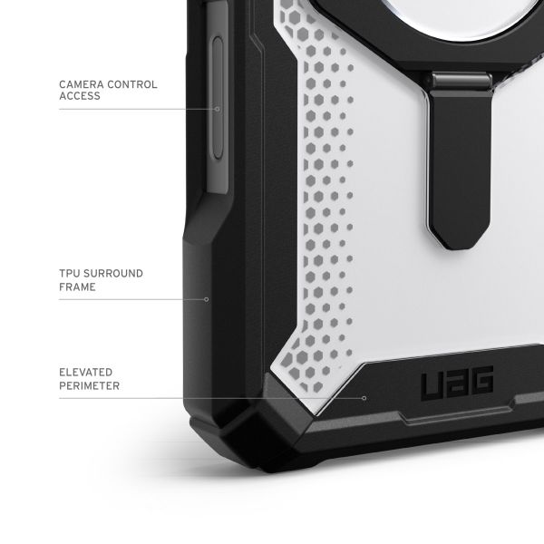 UAG Coque Plasma XTE MagSafe Apple iPhone 16 Pro - Black / Clear