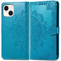 imoshion Etui de téléphone portefeuille Mandala iPhone 14 - Turquoise