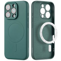 imoshion Coque Couleur avec MagSafe Apple iPhone 16 Pro - Vert foncé