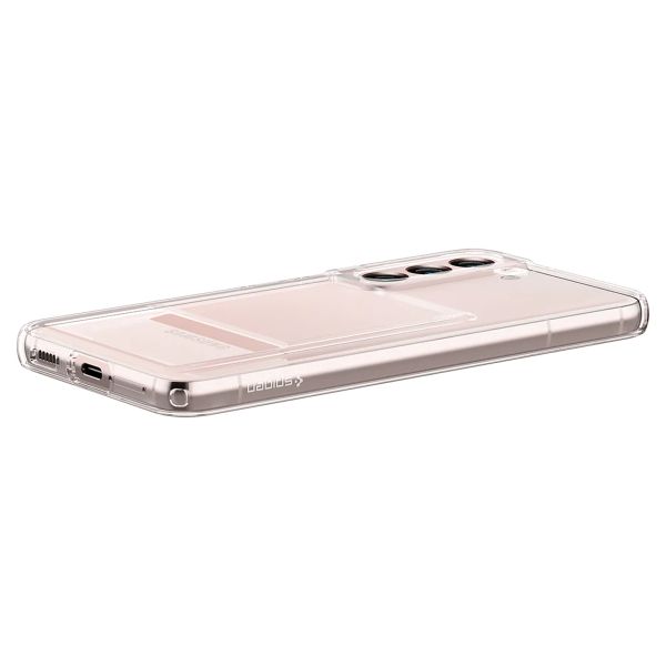 Spigen Coque Crystal Slot Samsung Galaxy S22 - Transparent