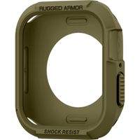 Spigen Coque Rugged Armor™ Apple Watch 4 / 5 / 6 / SE - 44 mm - Vert