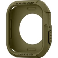 Spigen Coque Rugged Armor™ pour l'Apple Watch Series 4-6 / SE - 44 mm - Vert