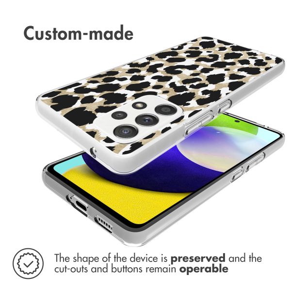 imoshion Coque Design Samsung Galaxy A53 - Golden Leopard