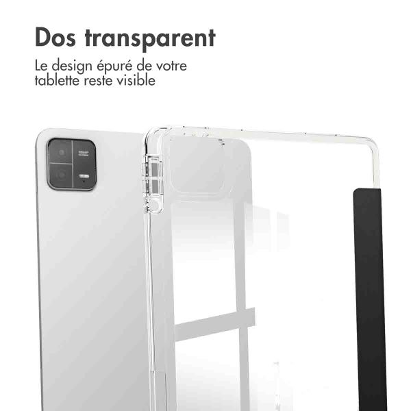 imoshion Coque tablette rigide Trifold Xiaomi Pad 6 / 6 Pro - Noir
