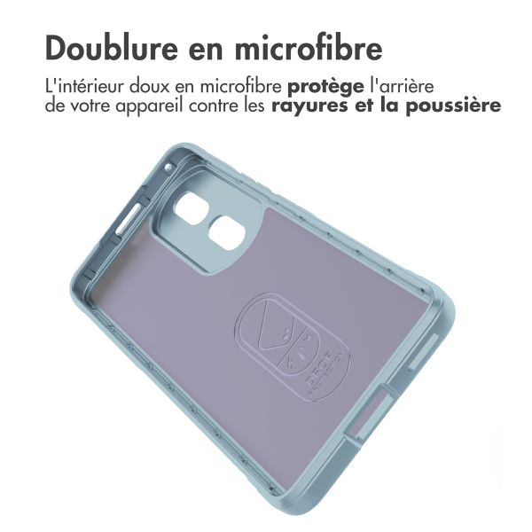 imoshion Coque arrière EasyGrip Honor 90 Pro - Bleu clair