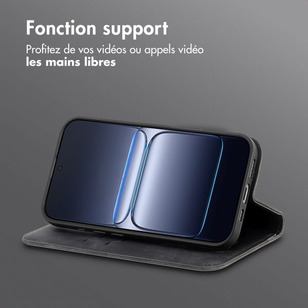 imoshion Étui de téléphone portefeuille Slim OnePlus Nord CE5 - Noir