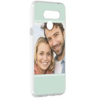 Concevez votre propre coque en gel LG Q60 - Transparent