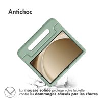 imoshion Coque kidsproof avec poignée Samsung Galaxy Tab A9 Plus - Olive Green