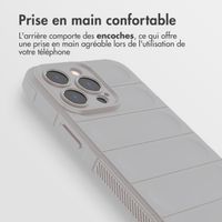 imoshion Coque arrière EasyGrip iPhone 13 Pro - Gris