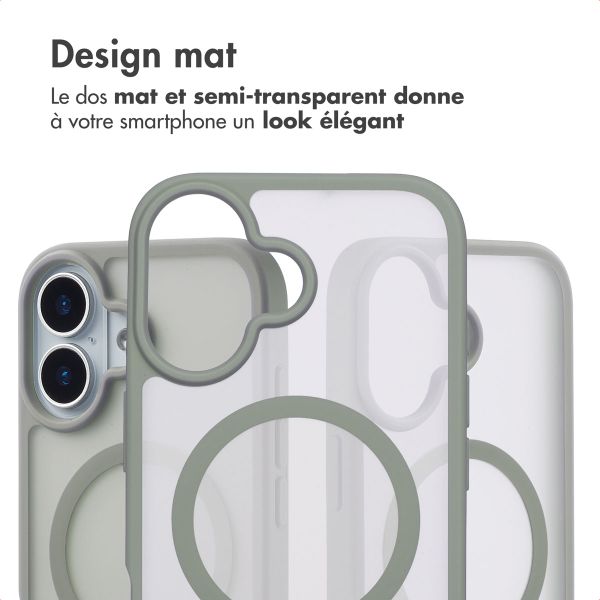 imoshion Coque Color Guard avec MagSafe Apple iPhone 17 - Gris