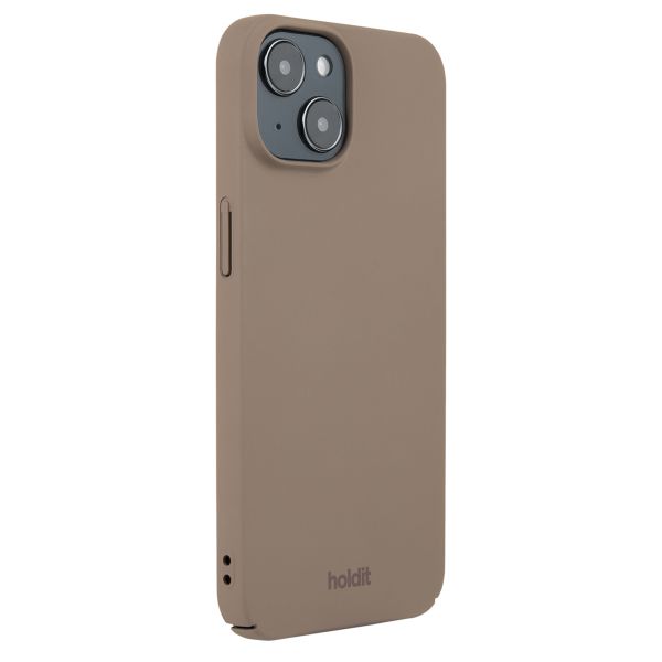 Holdit Coque Slim Apple iPhone 15 - Mocha Brown