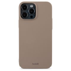 Holdit Coque Slim iPhone 13 Pro Max - Mocha Brown