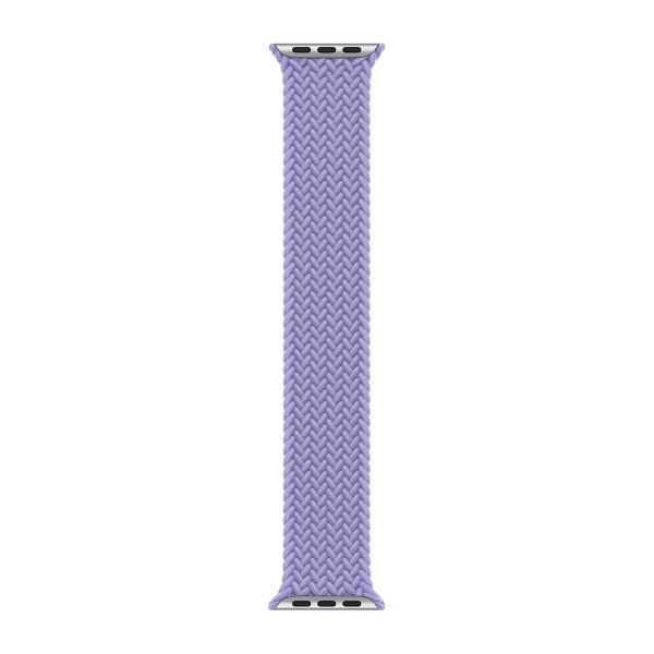 Apple Bracelet Solo tressé Apple Watch | 38/40/41/42 mm - Taille 6 - Lavender
