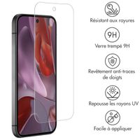 Accezz Protection d'écran en verre trempé Google Pixel 9A