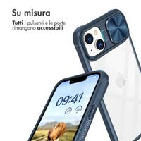 imoshion Coque arrière Camslider Apple iPhone 14 - Bleu foncé