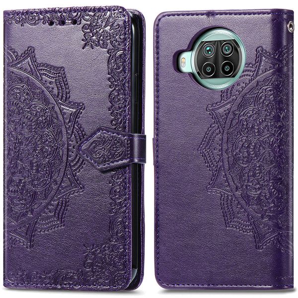 imoshion Etui de téléphone portefeuille Mandala Xiaomi Mi 10T Lite - Violet