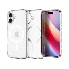 Spigen Coque Ultra Hybrid MagSafe Apple iPhone 17 - Clear / White