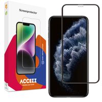 Accezz Protection d'écran en verre trempé Full Cover Apple iPhone 11 Pro / Xs / X