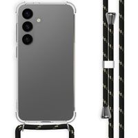 imoshion Coque avec dragonne Samsung Galaxy S24 - Noir & Doré