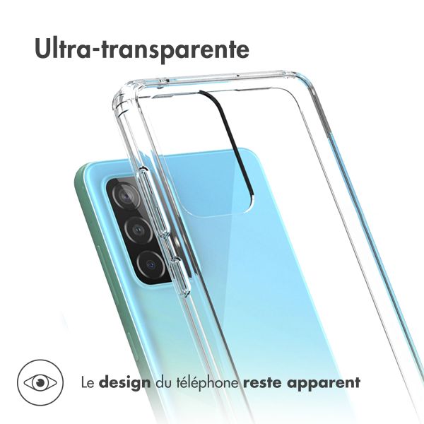 Accezz Coque Xtreme Impact Samsung Galaxy A52(s) (5G/4G) - Transparent