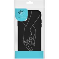 imoshion Coque Design Samsung Galaxy S23 - Holding Hands Black