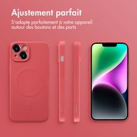 imoshion Coque Couleur avec MagSafe Apple iPhone 14 - Dusty Rose