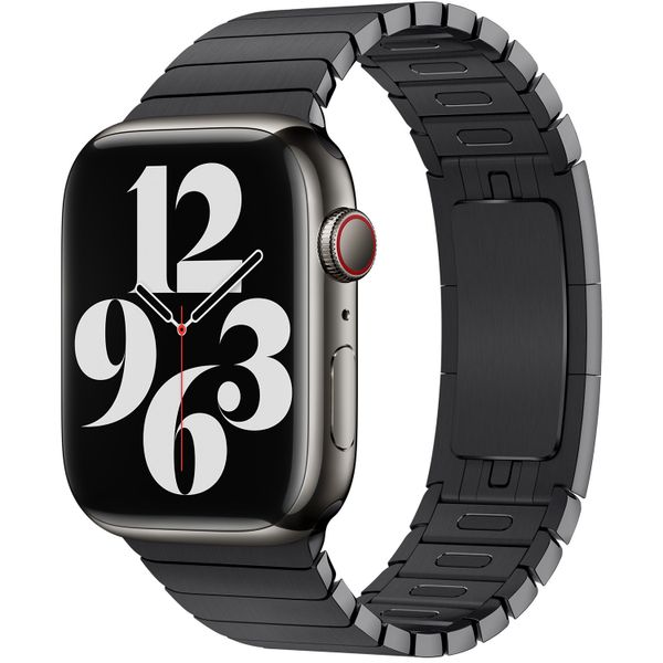 Apple Steel Link Band Apple Watch Series 1-10 / SE / Ultra (2) - 42/44/45 - Space Black