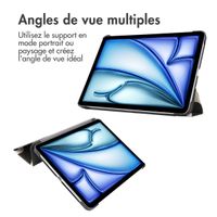 imoshion Coque tablette Design Trifold Apple iPad Air 13 pouces (2025) M3 / (2024) M2 - Leopard