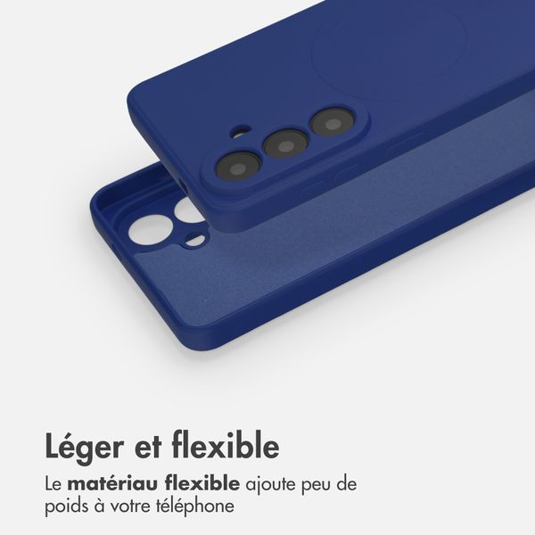 imoshion Coque Couleur avec MagSafe Samsung Galaxy S26 Plus - Royal Blue
