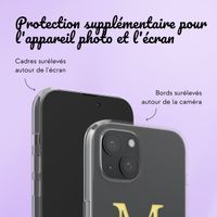Coque avec votre propre photo et/ou texte Apple iPhone 15 - Letter