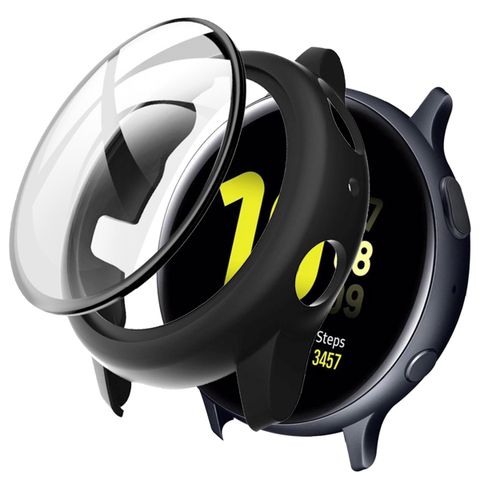imoshion Coque rigide à couverture complète Samsung Galaxy Watch Active2 - 44 mm - Noir