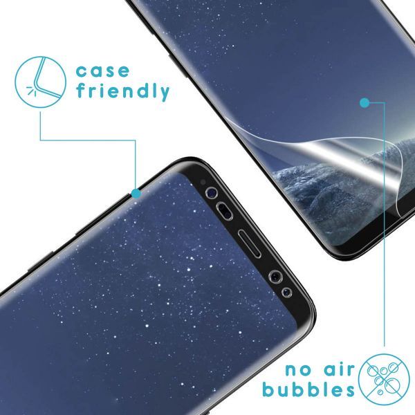 imoshion Protection d'écran Film 3 pack Samsung Galaxy S8