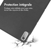 imoshion Coque tablette Trifold Lenovo Tab P11 (2nd gen) - Noir