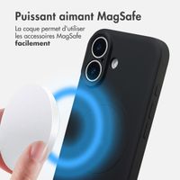imoshion Coque Couleur avec MagSafe Apple iPhone 17 - Noir