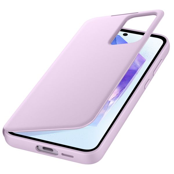 Samsung Original Coque S View Galaxy A55 - Lavender