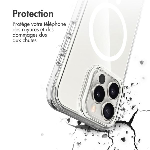 imoshion Coque Rugged Air MagSafe Apple iPhone 16 Pro Max - Transparent