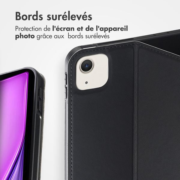 Accezz Coque tablette Classic Apple iPad Air 13 pouces (2025) M3 / (2024) M2 - Noir