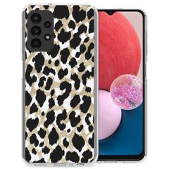 imoshion Coque Design Samsung Galaxy A13 (4G) - Golden Leopard