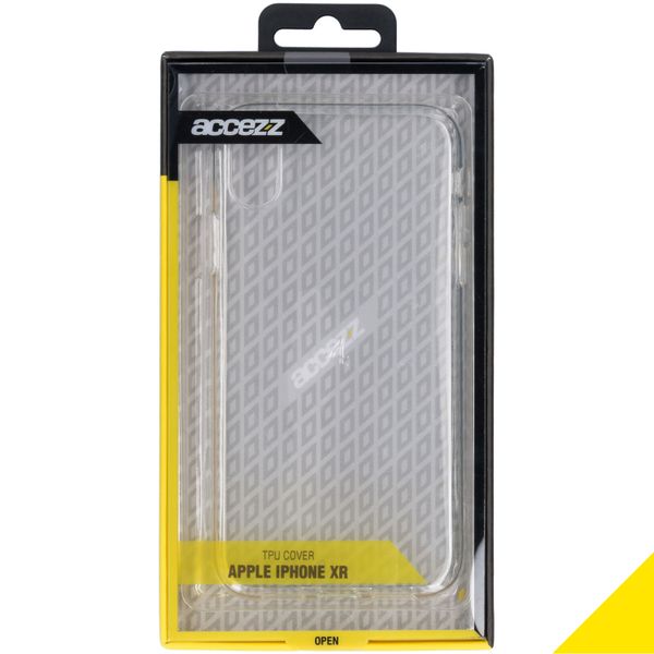 Accezz Coque Clear iPhone Xr - Transparent