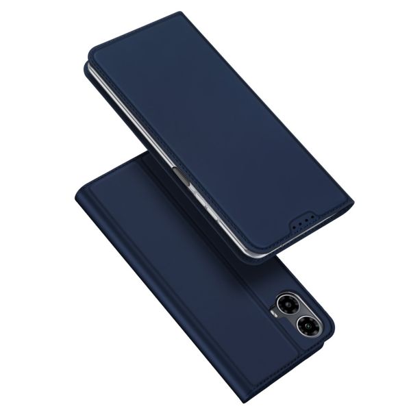 Dux Ducis Étui de téléphone Slim Motorola Moto G34 - Bleu foncé