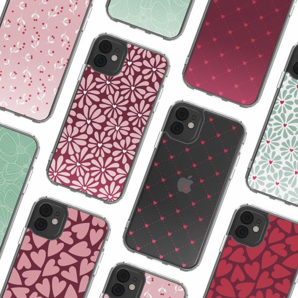 imoshion Coque Design Apple iPhone 11 - Bloom Love Blush