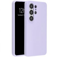 Accezz Coque Liquid Silicone avec MagSafe Samsung Galaxy S26 Ultra - Violet