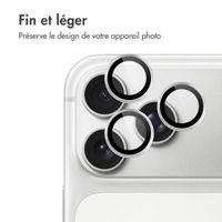 imoshion Protection d'objectif d'appareil photo (pack de 2) Apple iPhone 17 Pro / 17 Pro Max - Argent