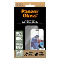 PanzerGlass Protection d'écran Ultra-Wide Fit Anti-bactérienne Apple iPhone 16 Pro Max