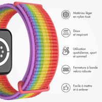 imoshion Bracelet en nylon⁺ Apple Watch Series 1 á 9 / SE (38/40/41 mm) | Series 10 (42 mm) - Pride Edition