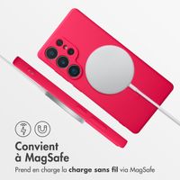 imoshion Coque Couleur avec MagSafe Samsung Galaxy S25 Ultra - Neon Pink